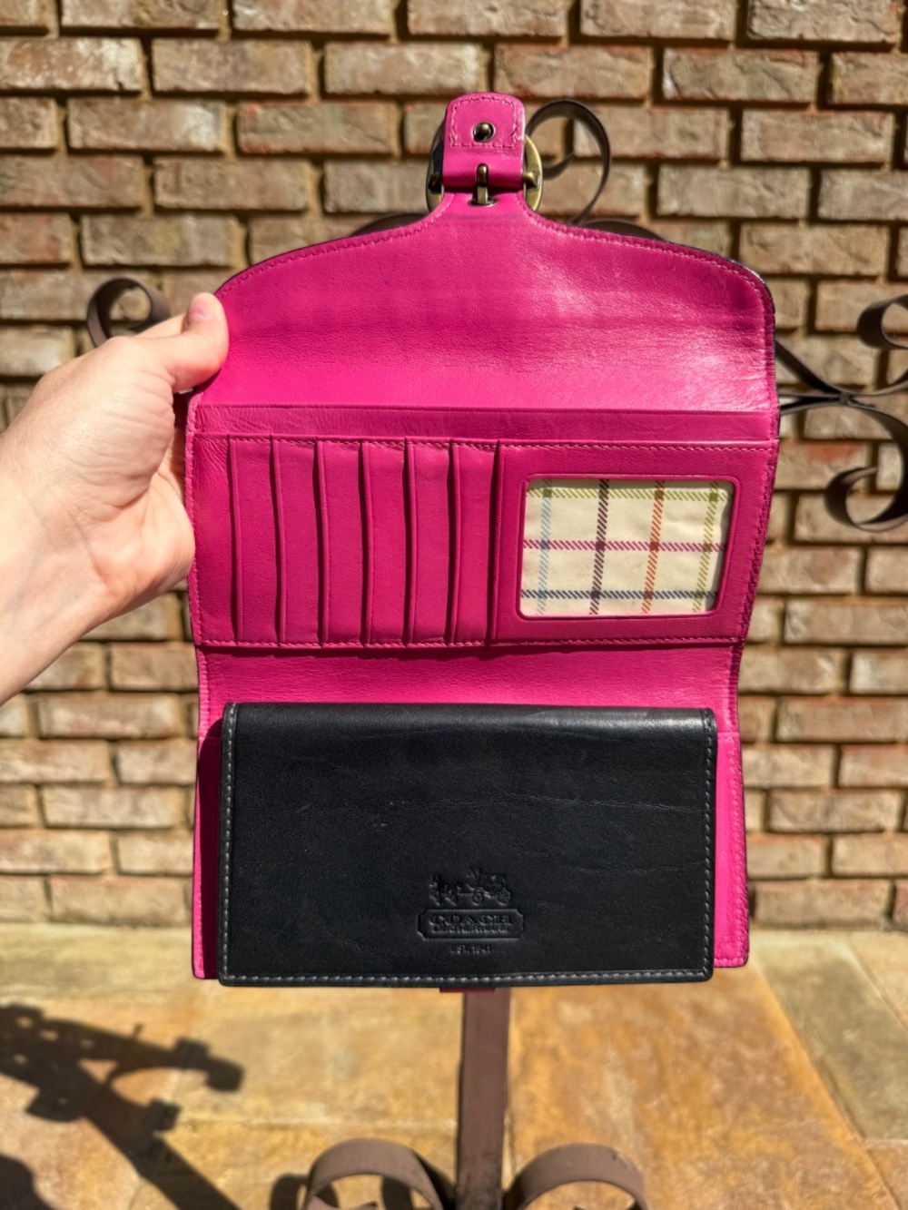 COACH Bleecker Checkbook Wallet - Picture 8 of 9